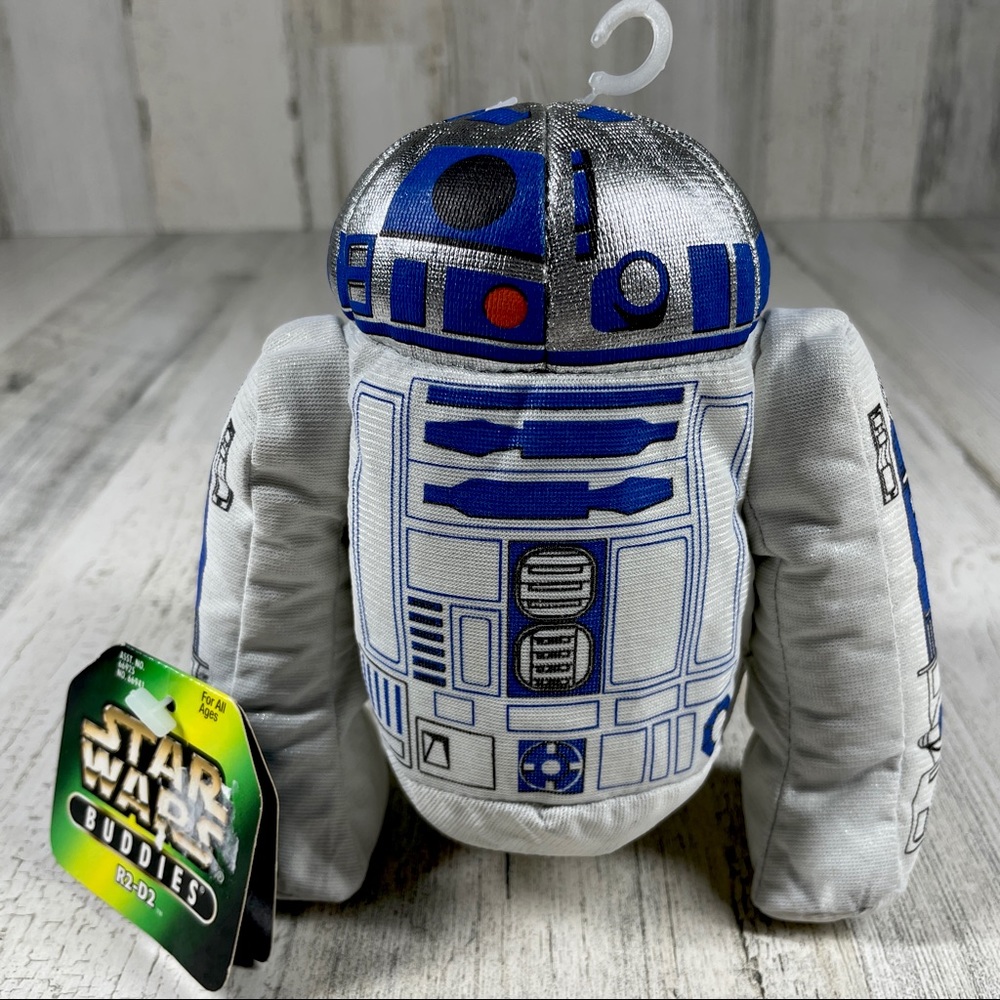 NWT STAR WARS BUDDIES R2-D2 PLUSH KENNER GREAT GIFT FOR STAR WARS FAN